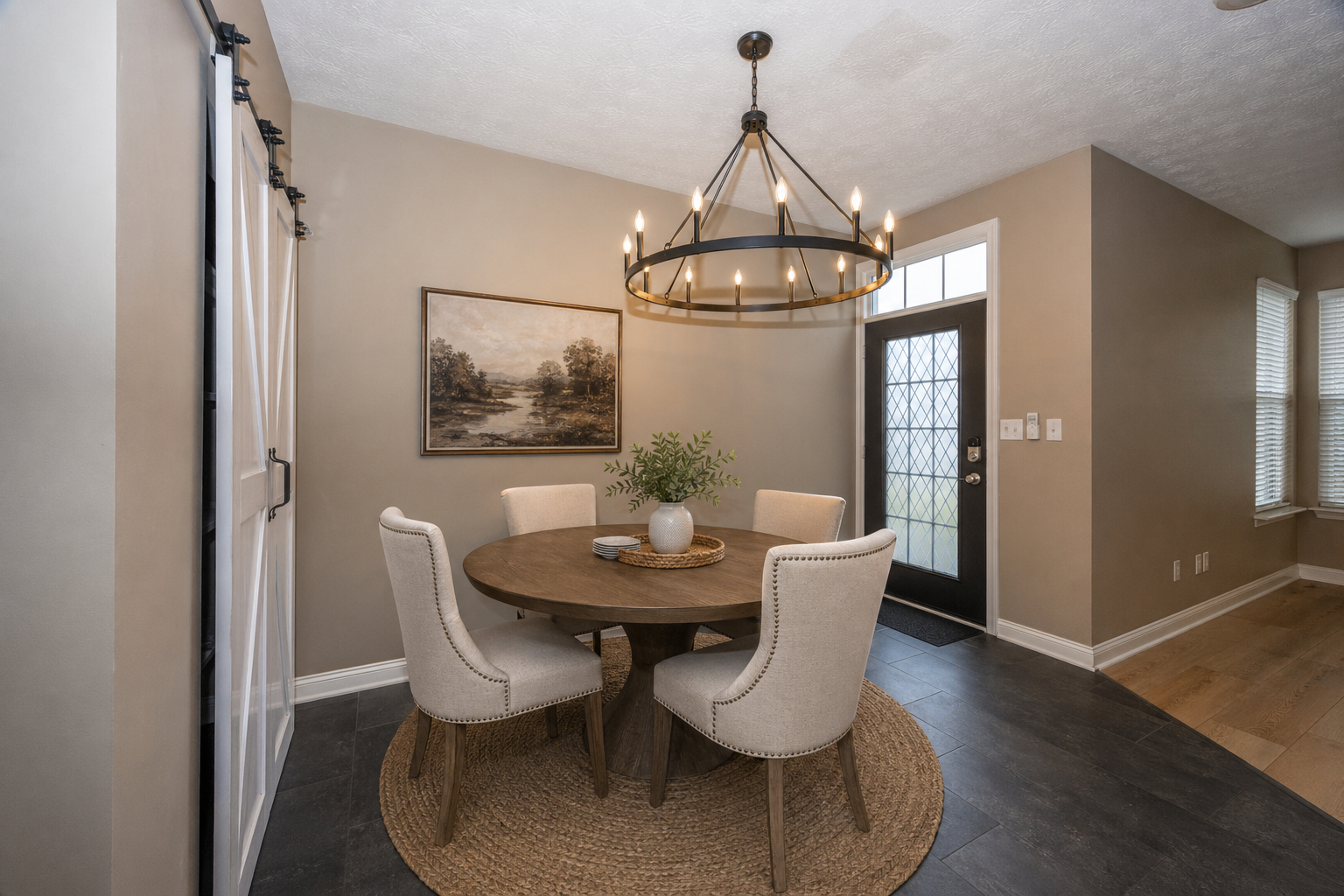 Breakfast Area after virtual staging